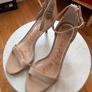 Sam Edelman Nude Heeled Sandals